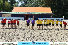 ФОТОЗВІТ І ФК MAXteam 5-8 Kicker І ЧЕМПІОНАТ З ПЛЯЖНОГО ФУТБОЛУ 2025 І Основний етап