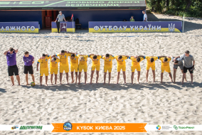 ФОТОЗВІТ І REZULT 3-6 CALYPSO І КУБОК КИЄВА З ПЛЯЖНОГО ФУТБОЛУ 2025