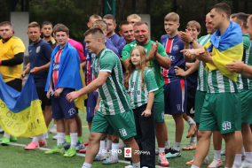 Award Ceremony Premier League - Standart, FC Karpaty and Ukraine United
