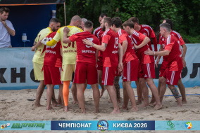 ФОТОЗВІТ: FC GRIFFIN 1-1 (п.6-5) 2T (ТРАНСБУД ТСП) І ЧЕМПІОНАТ З ПЛЯЖНОГО ФУТБОЛУ 2026