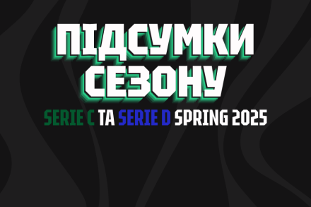КОЛЕКТИВНІ ТА ІНДИВІДУАЛЬНІ РЕЗУЛЬТАТИ SERIE C ТА SERIE D SPRING 2025