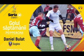 (Golul săptămânii Pepperoni) Daniel Bulat, Eagles (Etapa 4, 17.11.19) Seria Națională 2019-20