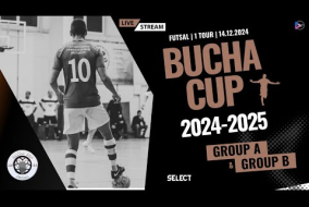 14.12.2024 | 1 ТУР | BUCHA CUP 2024-25 | FUTSAL