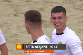 ВІДЕОЗВІТ I NC BEACHSOCCER 11-0 TOZO-PRINT І ЧЕМПІОНАТ З ПЛЯЖНОГО ФУТБОЛУ 2025 І Відбірковий етап
