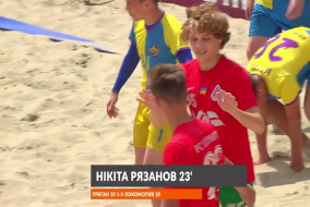 ВІДЕОЗВІТ I Ураган 10 1-9 Локомотив 10 І ЧЕМПІОНАТ З ПЛЯЖНОГО ФУТБОЛУ 2025 І ЮНАКИ