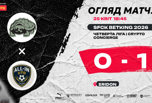 ФК ПРАКТИКА 0 - 1 All-in United