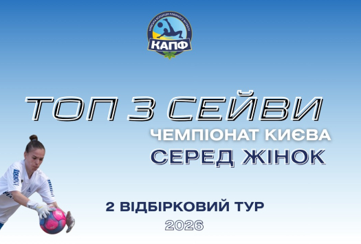 ТОП-3 СЕЙВІВ І ЧЕМПІОНАТ З ПЛЯЖНОГО ФУТБОЛУ 2026 І ЖІНКИ - 2 тур